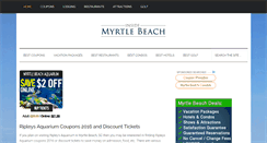 Desktop Screenshot of insidemyrtlebeachsc.com